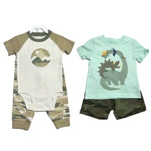 NEW! Carter's baby boy 2 piece outfit bundle 18 months